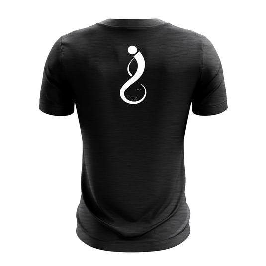 Infinity Channel Swimming T-Shirt Tenacity Black - Adults