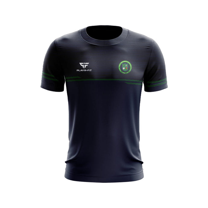 Elphin CC Students T-Shirt Courage (Navy/Green) - Adults