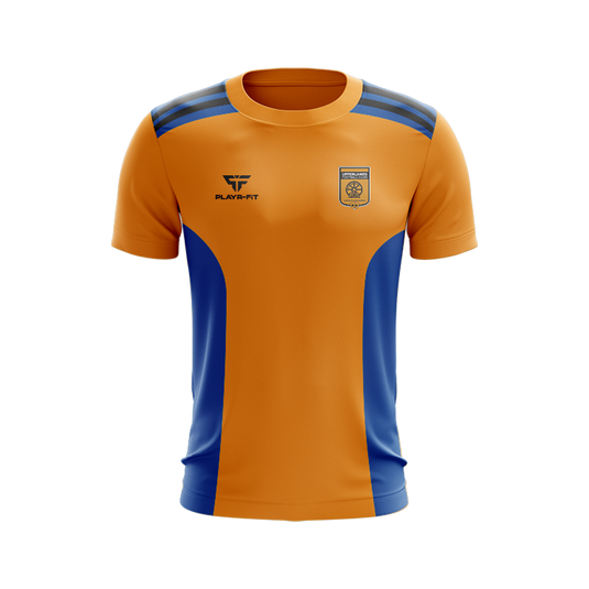 Upperlands FC T-Shirt Endure (Orange/Blue/Black) - Adults