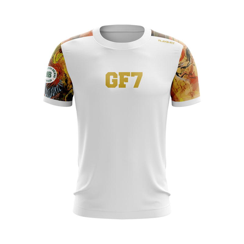 Load image into Gallery viewer, Gael Force Sevens T-Shirt White (Sublimated) - Adults
