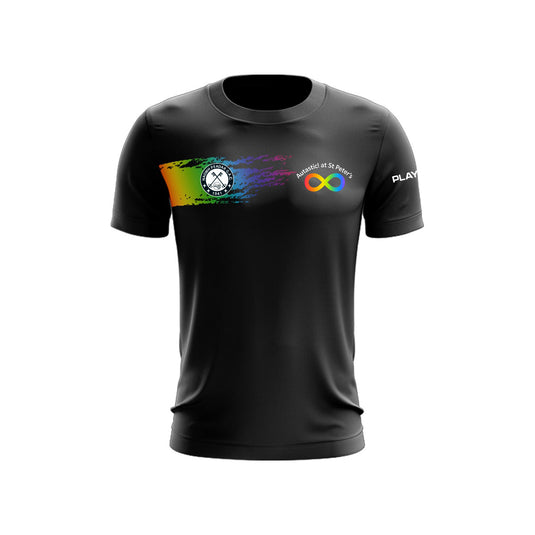 Autastic at St Peters T-Shirt Optimum (Black) - Adults