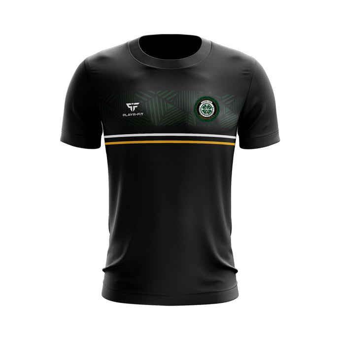 Lurgan No1 Celtic Supporters Club T-Shirt Optimum (Black) - Adults