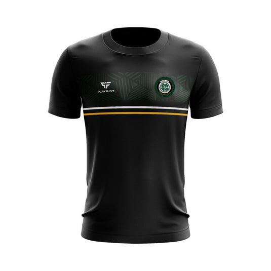 Lurgan No1 Celtic Supporters Club T-Shirt Optimum (Black) - Adults