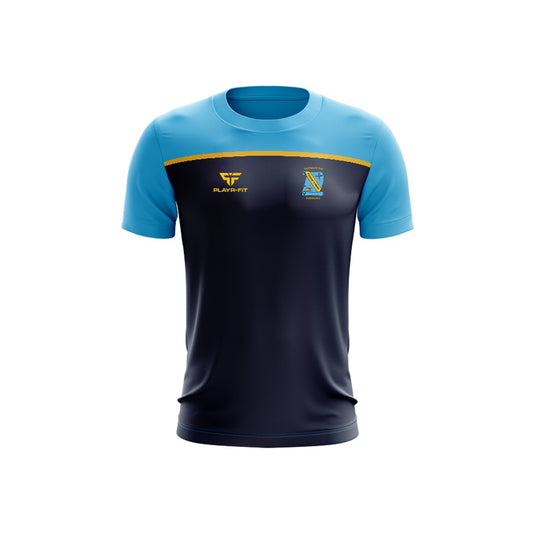 Ardaghy NS Staff T-Shirt Spirit Navy/Sky Blue - Adults