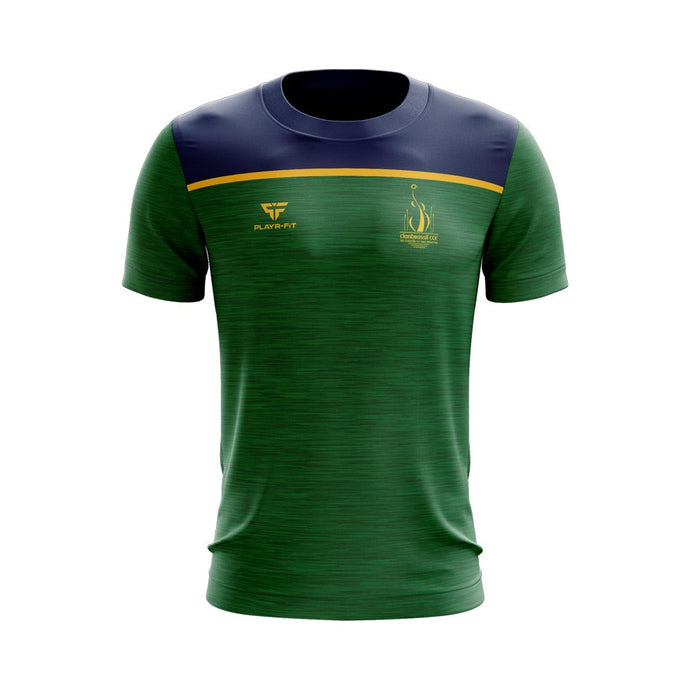 Comhaltas Clanbrassil T-Shirt Spirit (Green/Navy/YellowGold) - Kids