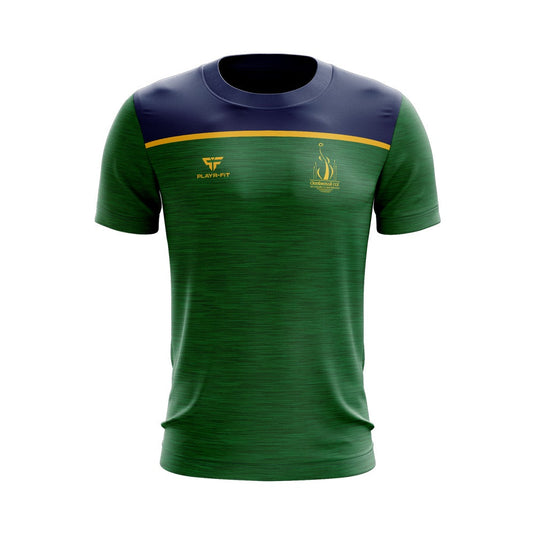 Comhaltas Clanbrassil T-Shirt Spirit (Green/Navy/YellowGold) - Adults