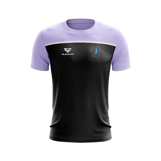 Movers & Groovers Dance Club T-Shirt Spirit (Lilac, Black, White) Colour - Kids