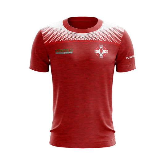 St Michaels GAC Magheralin T-Shirt Spirit (Red/White) - Kids