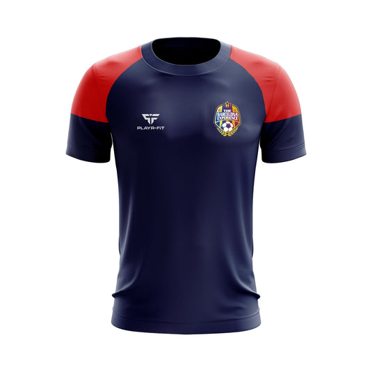 CF Sports Academy T-Shirt Stellar (Navy/Red) - Kids