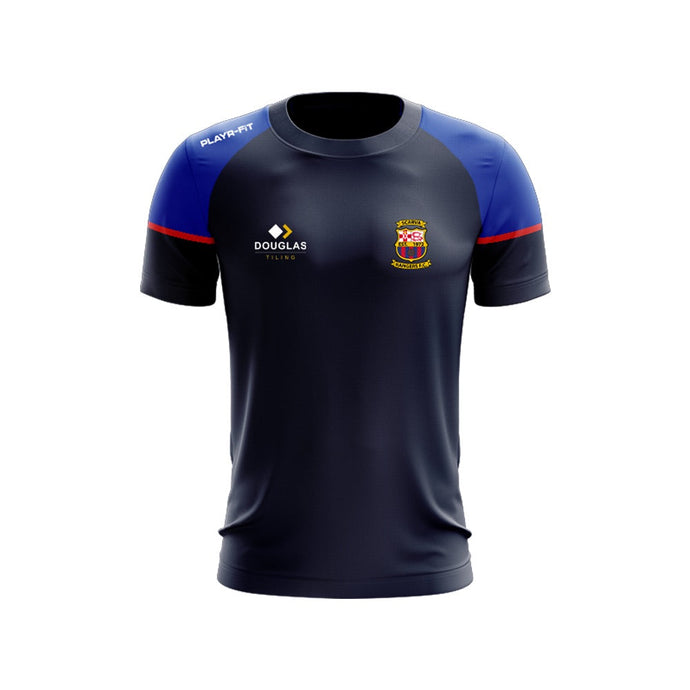 Scarva Rangers FC T-Shirt Stellar Navy/Blue/Red - Adults