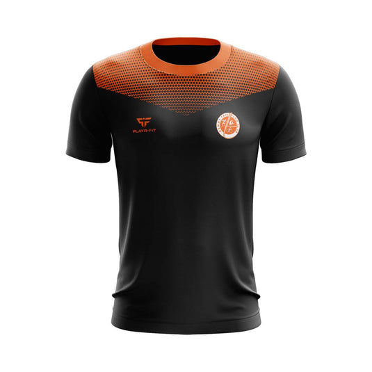 Newry Triathlon Club T-Shirt Tenacity (Black/Orange) - Adults