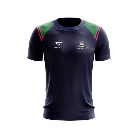 Monaghan Harps CLG T-Shirt Vigour (Navy/Green/Pink) - Kids