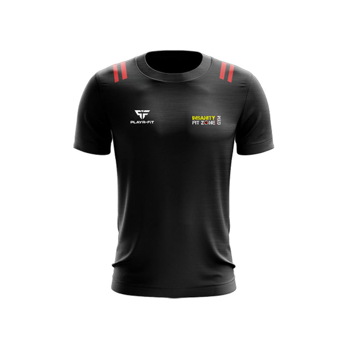 Insanity Fit Zone T-Shirt Tenacity Black/Red - Adults