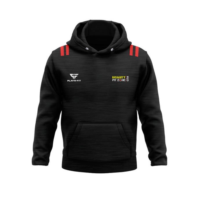 Insanity Fit Zone Hoodie Tenacity Black/Red - Adults
