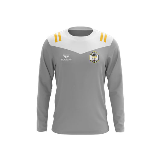 Enler Boxing Club Crew Neck Courage (Grey/Yellow) - Adults