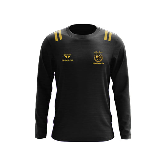 Golden Gloves Kilkeel Boxing Club Crew Neck Tenacity Black/Gold - Adults