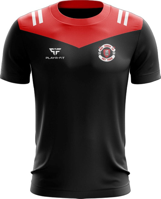 Real Tubber FC T-Shirt Tenacity (Black/Red) - Adults