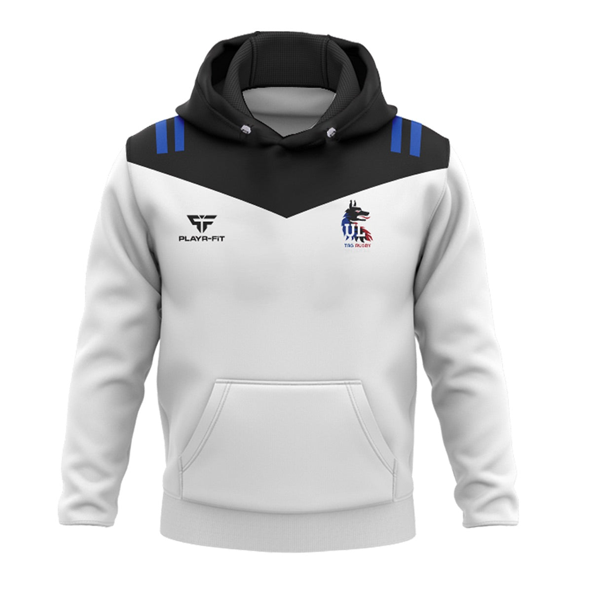 UL Wolves Tag Rugby Hoodie Tenacity (White/Black/Blue) - Kids – PLAYR ...