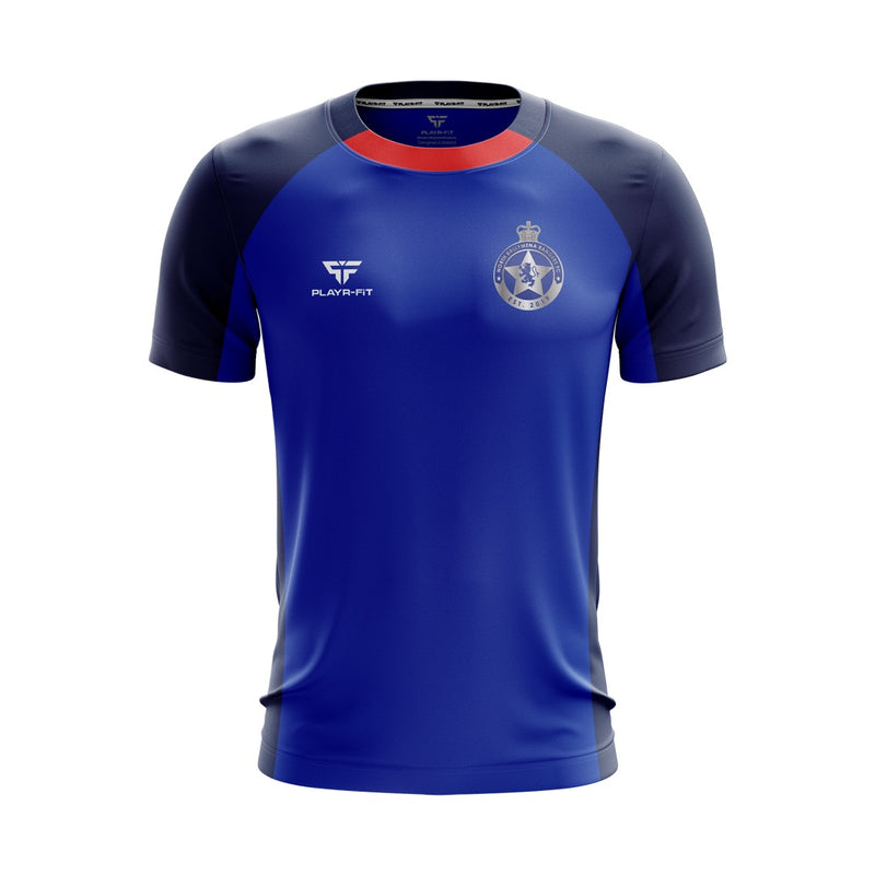 Load image into Gallery viewer, North Ballymena Rangers FC Jersey (Training 02 - Navy/Blue) - Adults
