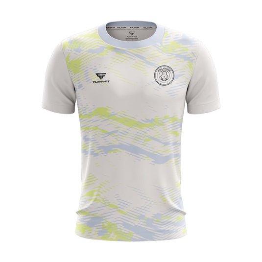 Killough FC Jersey Training 03 (White/Grey/Yellow) - Adults