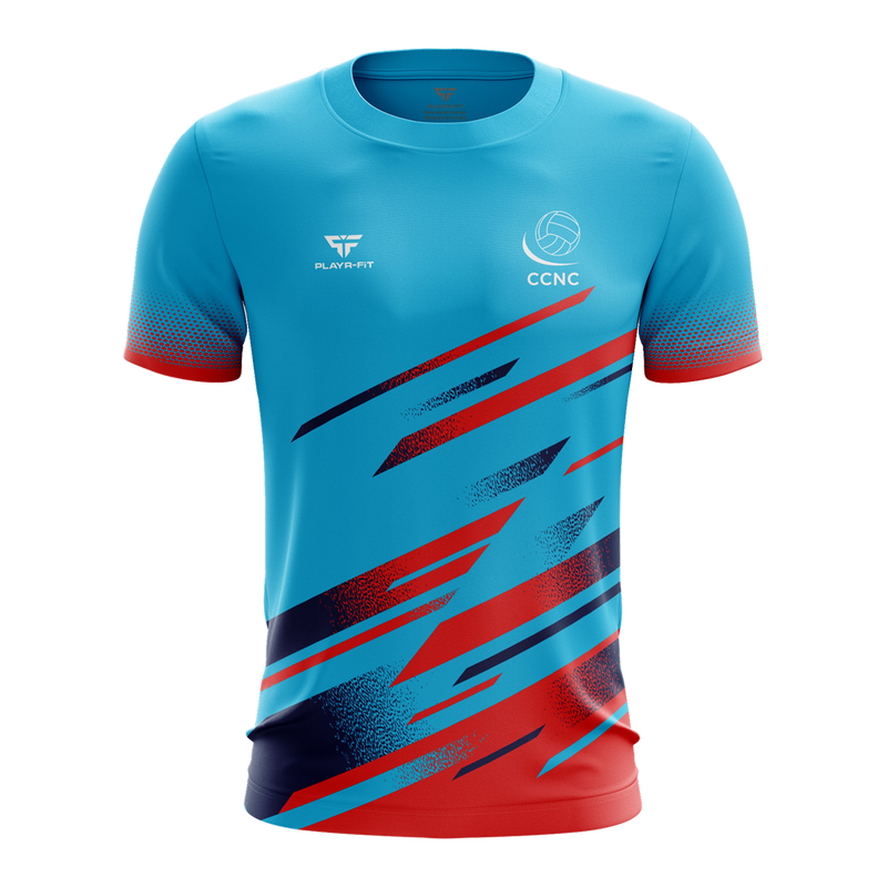 Load image into Gallery viewer, Crumlin Netball Training Jersey (Blue) - Adults
