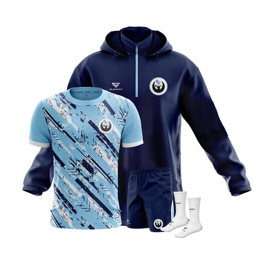Portstewart FC Training Pack (Light Rain Jacket, Jersey, Shorts, Socks) - Kids