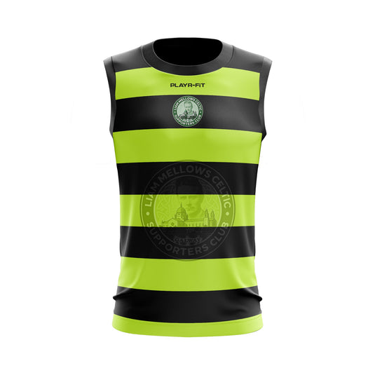 Liam Mellows CSC Galway Vest Away (Black/Lumo) - Kids
