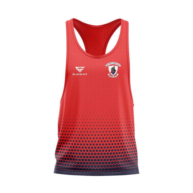 Load image into Gallery viewer, St Marys Boxing Club New Ross Vest (A14 Red) - Kids
