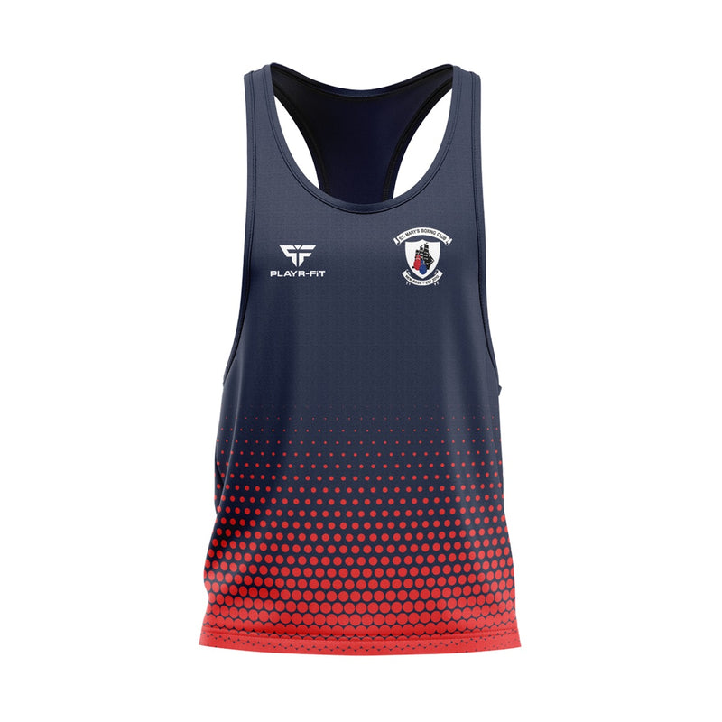 Load image into Gallery viewer, St Marys Boxing Club New Ross Vest (A14 Navy) - Adults
