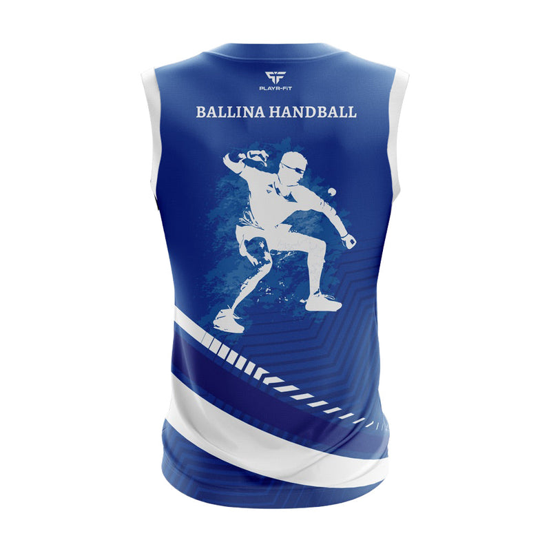 Load image into Gallery viewer, Ballina Handball Club Vest A36 (Blue/White) - Adults
