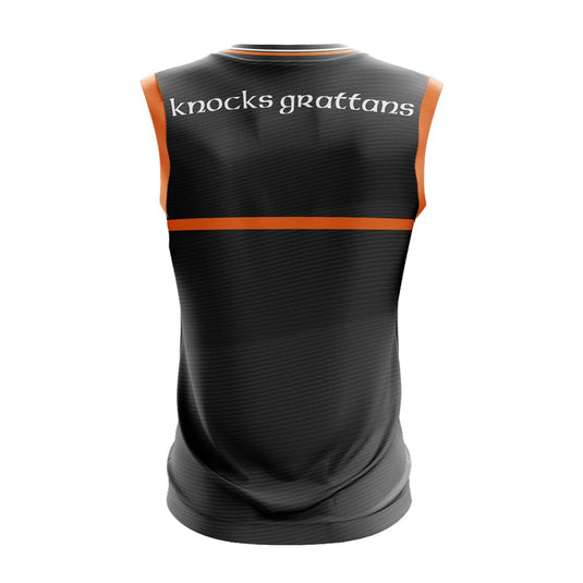 Knocks Grattans Hurling Vest (E21 Black) - Adults