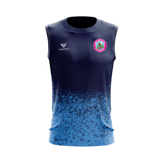 Lough Neagh Monster Dunkers Vest (Navy/Sky) - Adults