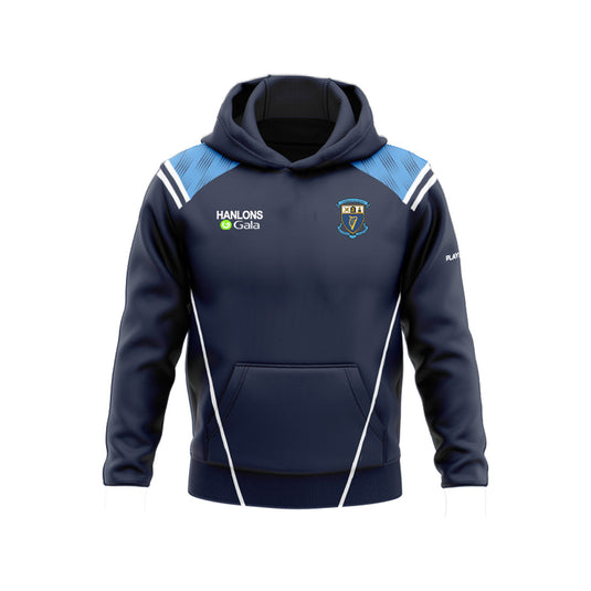 Longford Slashers Hoodie Optimum Navy/Sky Blue - Adults