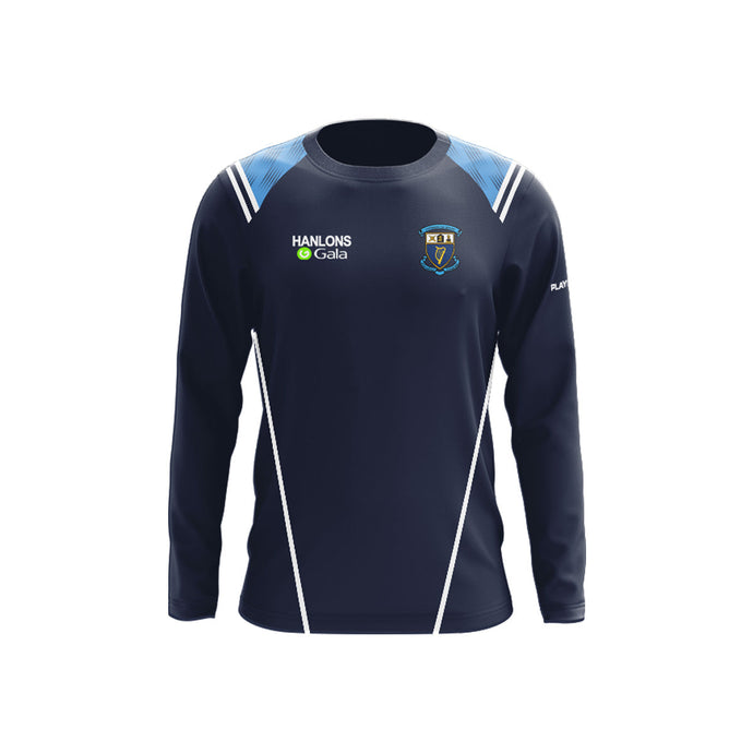 Longford Slashers Crew Neck Vigour Sublimated Navy/Sky Blue - Adults