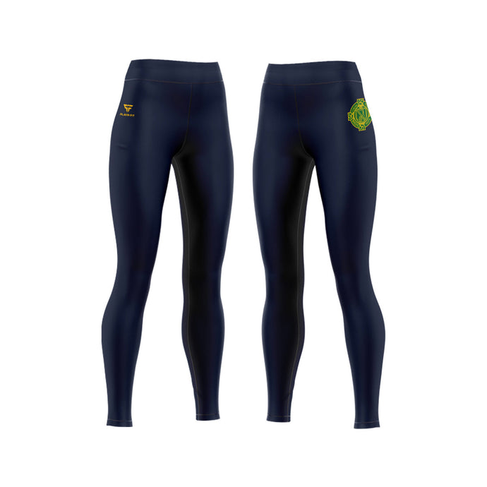 St Michaels GFC Cork High Waist Leggings (Navy/Green) - Adults