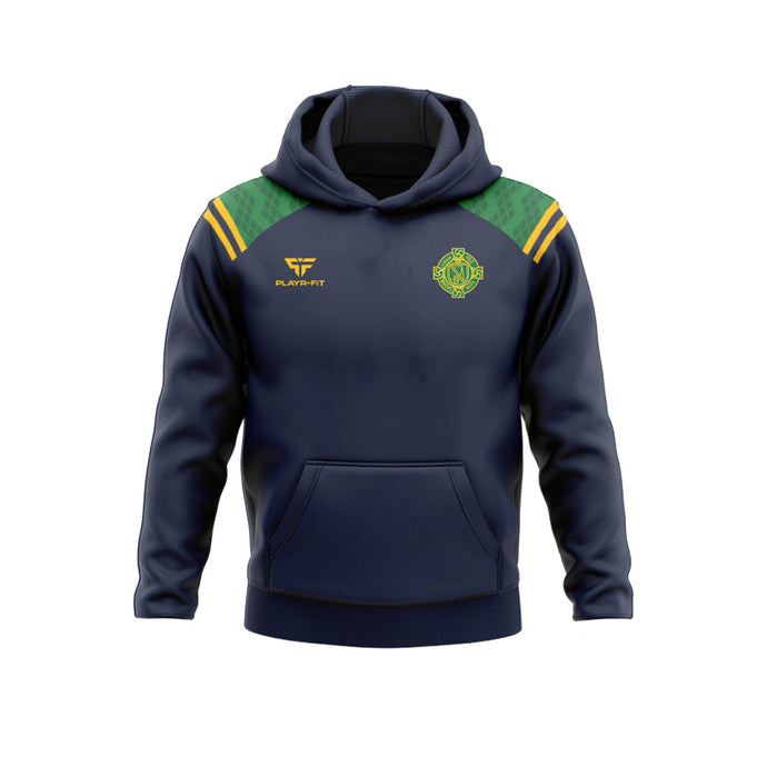 St Michaels GFC Cork Hoodie Vigour (Navy/Bottle/YellowGold) - Adults