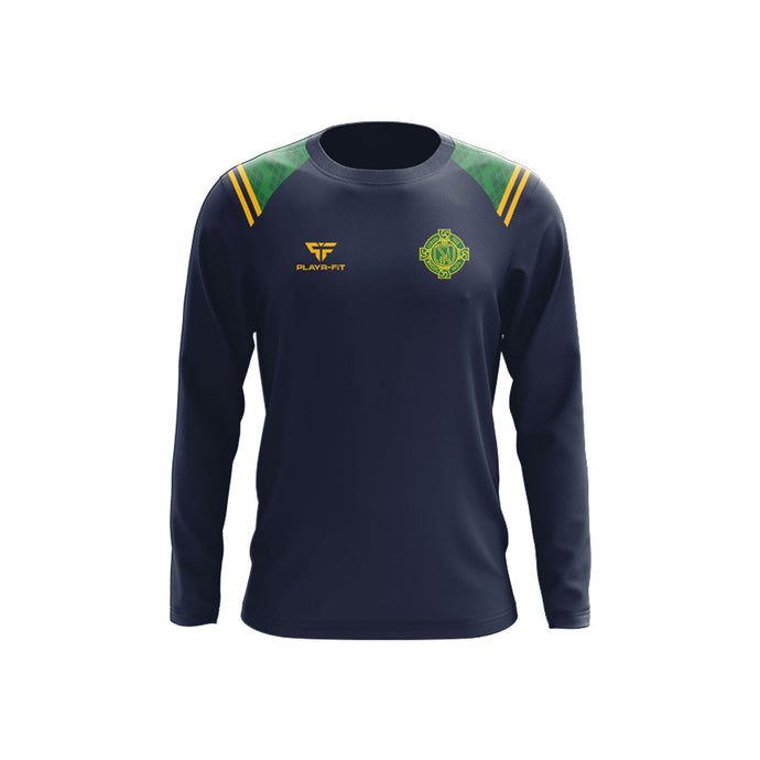St Michaels GFC Cork Crew Neck Vigour (Navy/Bottle/YellowGold) - Adults