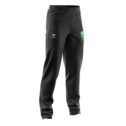 Rathfriland High School Staff Woven Pants (Black/Green) - Kids
