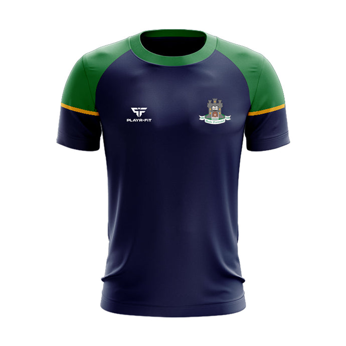Ballyfermot DLS T-Shirt Stellar (Navy/Green/Yellow) - Adults