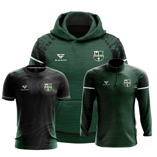 Sandy Hill FC Pack (Hoodie, 1/4 Zip Midlayer, Jersey (F05) - Kids