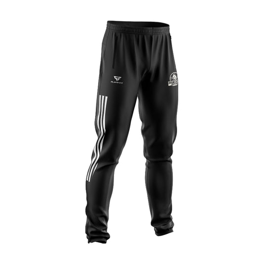 East Meath Boxing Skinny Pants Adroit (Black/White) - Adults