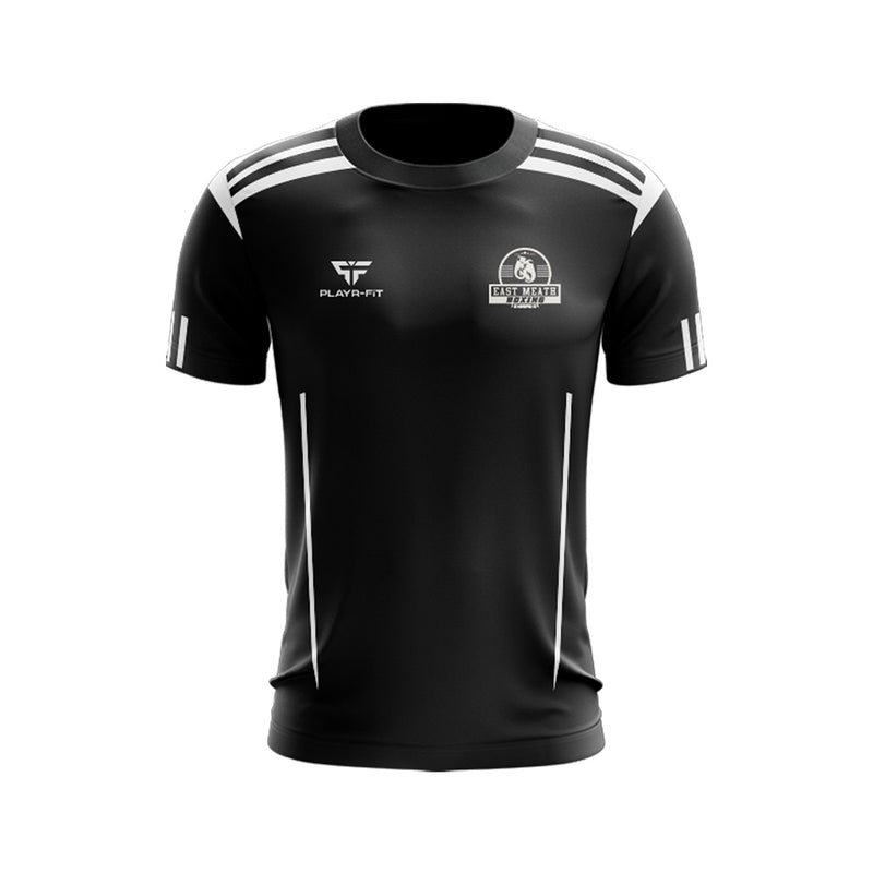 Load image into Gallery viewer, East Meath Boxing T-Shirt Adroit (Black/White) - Adults
