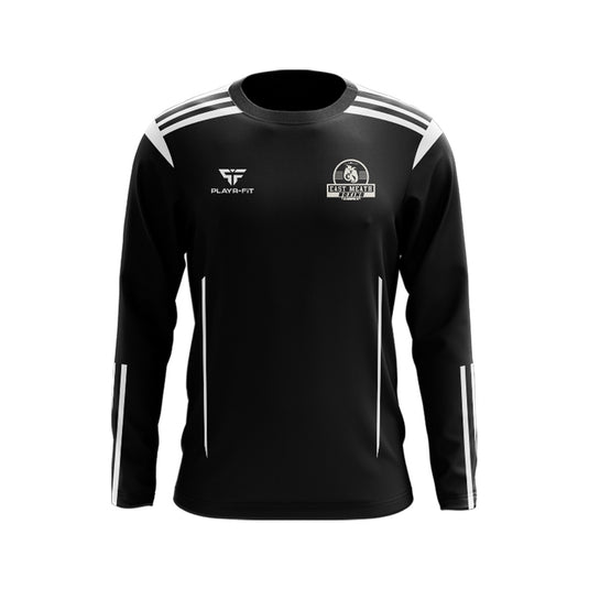East Meath Boxing Crew Neck Adroit (Black/White) - Adults