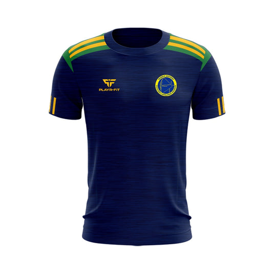 Marble Archers T-Shirt Adroit (Navy/Green/YellowGold) - Kids