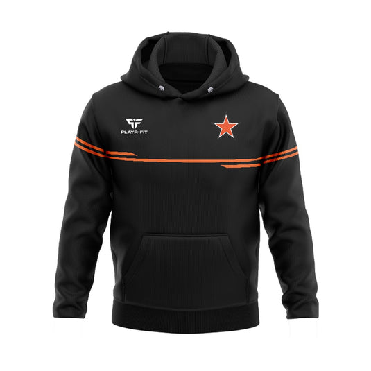Craigavon Cowboys AFL Hoodie Courage (Black/Orange) - Adults