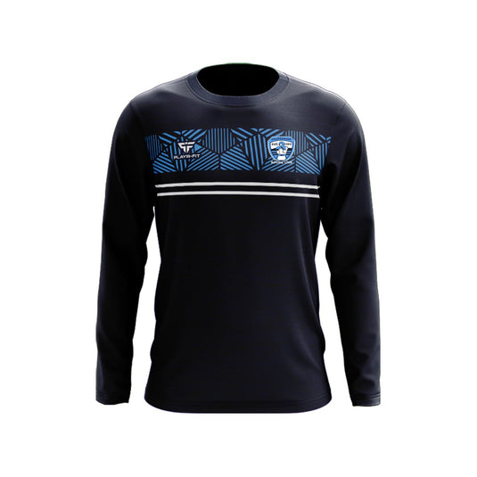 Oughterard Boxing Club Crew Neck Optimum (Navy/Sky/White) - Kids