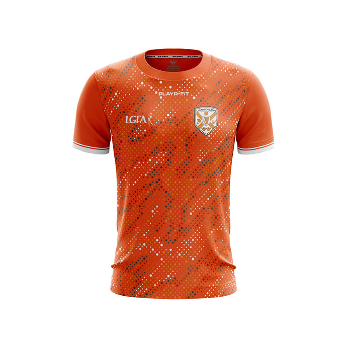Clann Eireann Senior Ladies Training Jersey Custom Orange - Kids