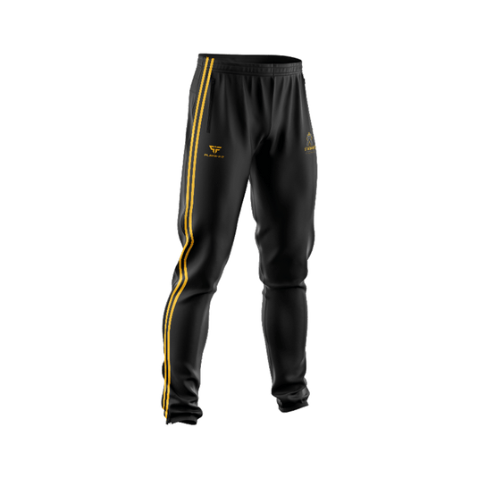 St Aidans High School Derrylin Students Skinny Pants Courage (Black/Gold) - Adults