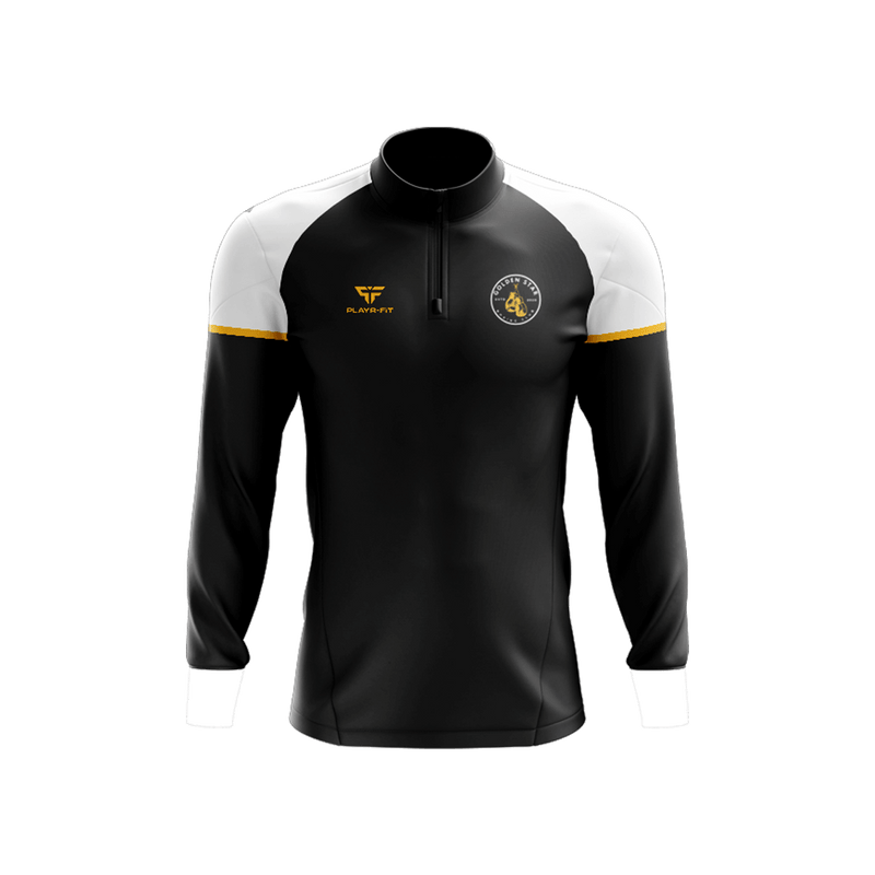 Load image into Gallery viewer, Golden Star Boxing Club Midlayer (1/4 Zip) (Stellar) - Kids
