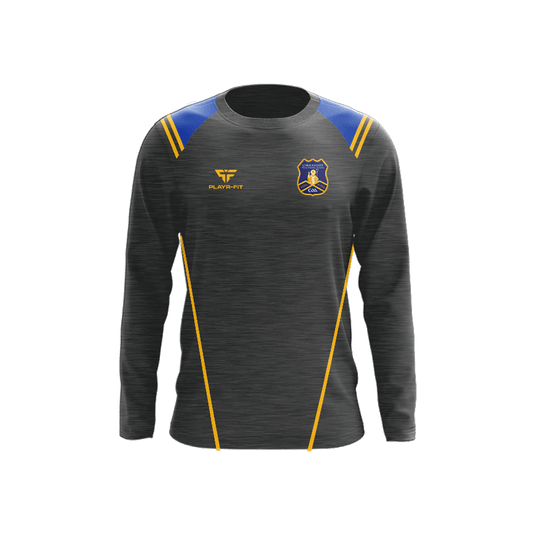 Currin CLG Crew Neck Vigour (Grey/Blue/Yellow) - Adults